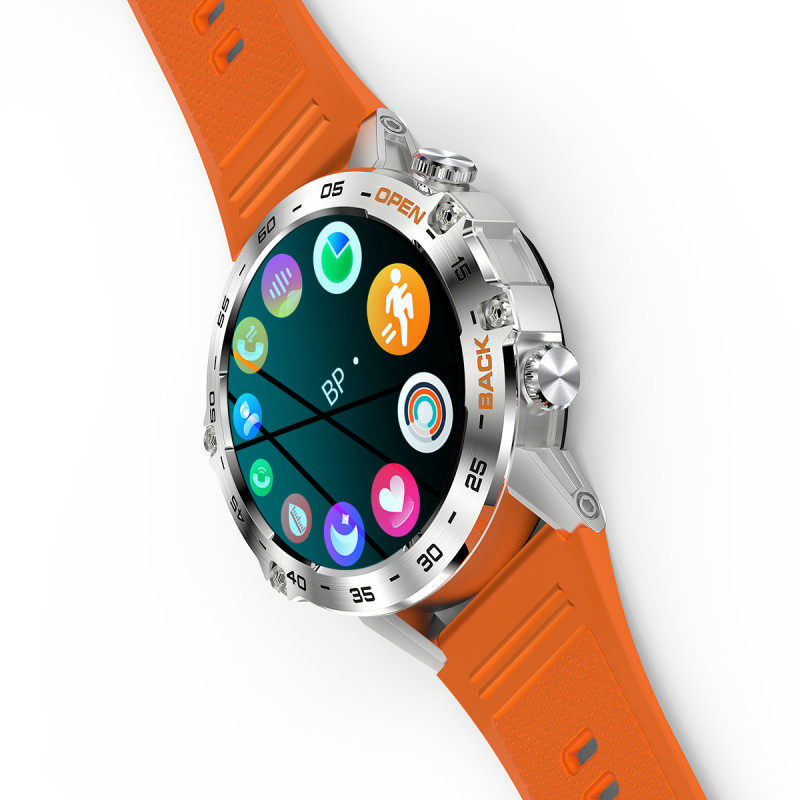 Zegarek smartwatch Hagen pomarańczowy HC53 orange