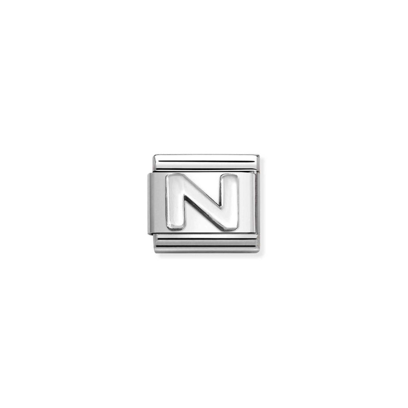 Element Nomination Composable Silver Literka N NP 330113 14