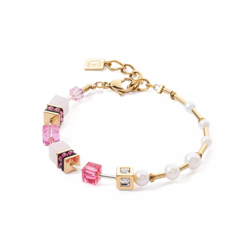 Bransoleta Coeur de Lion 0416 Pink-Gold CT 1122-30-0416