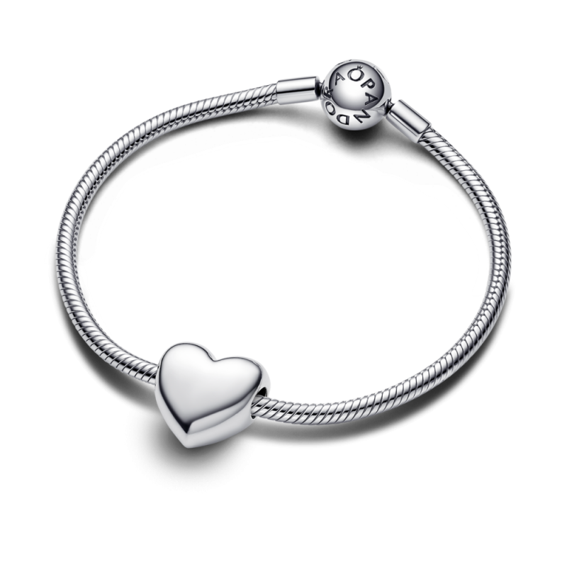 Duży charms Serce Be Love Pandora do grawerowania 793440C00