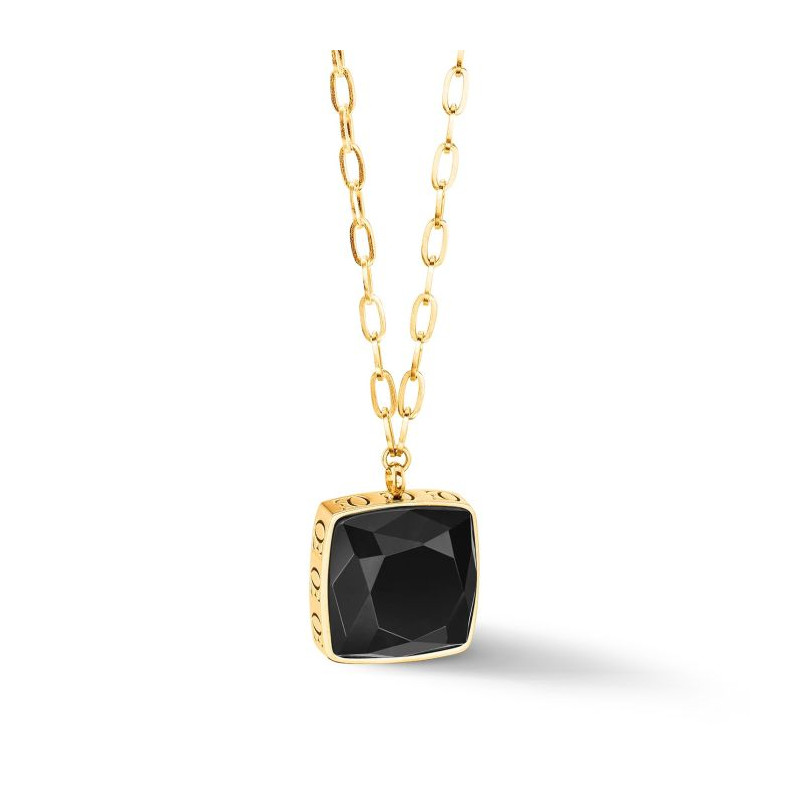 Naszyjnik Coeur de Lion 1316 Black-Gold CT