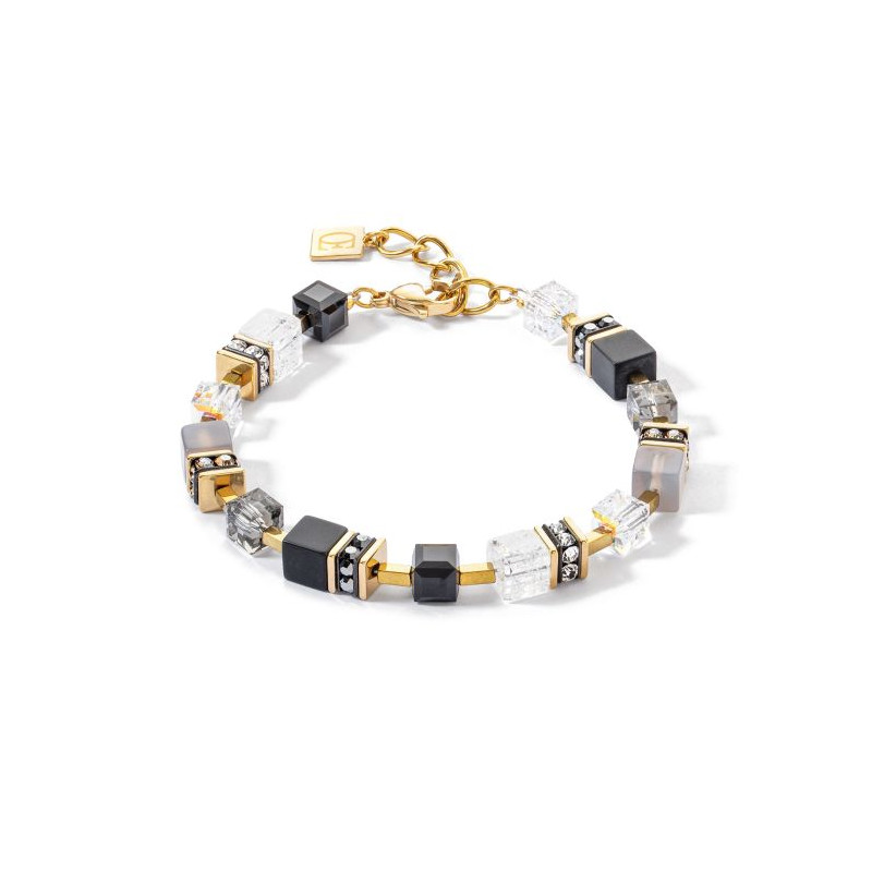 Bransoleta Coeur de Lion 1316 Black-Gold