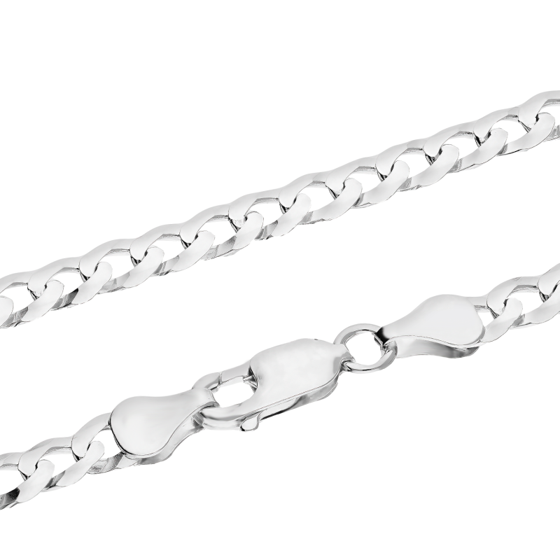 Srebrny Łańcuszek Pancerka pr. 925 - JubilerSezam.pl